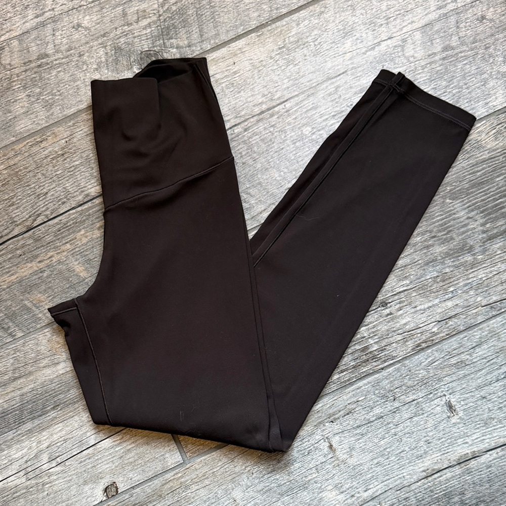 Aerie OFFLINE Chocolate Brown High-Rise Leggings